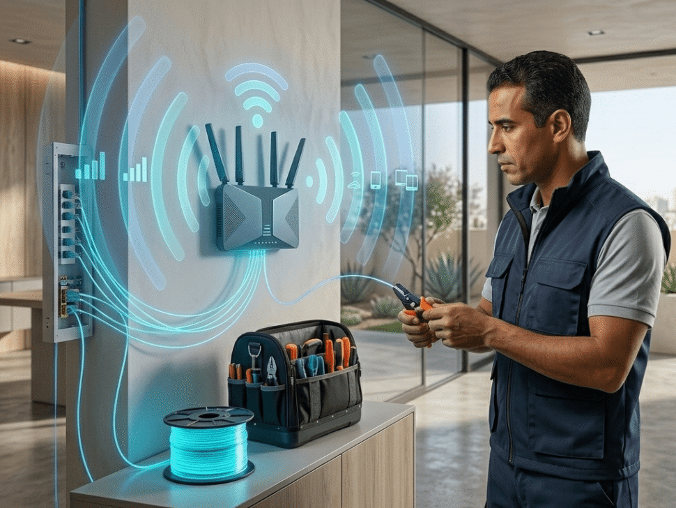 Fibre optique et WiFi