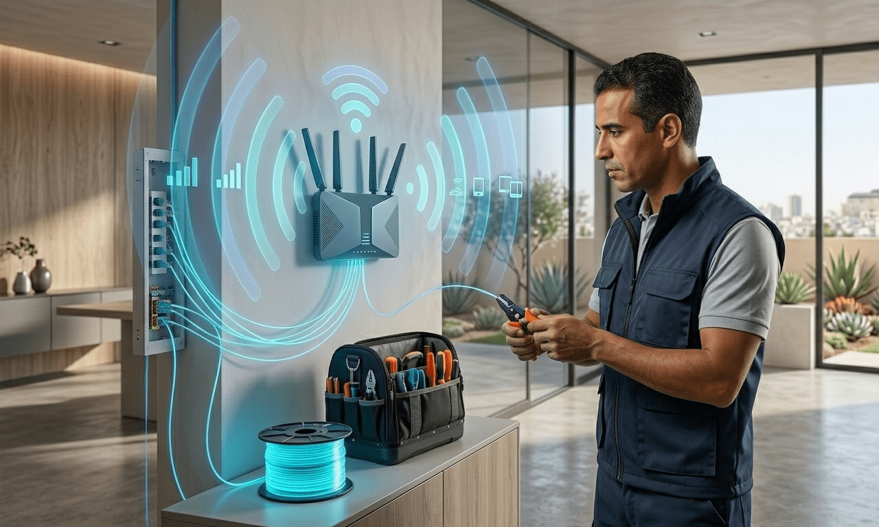 Fibre optique et WiFi