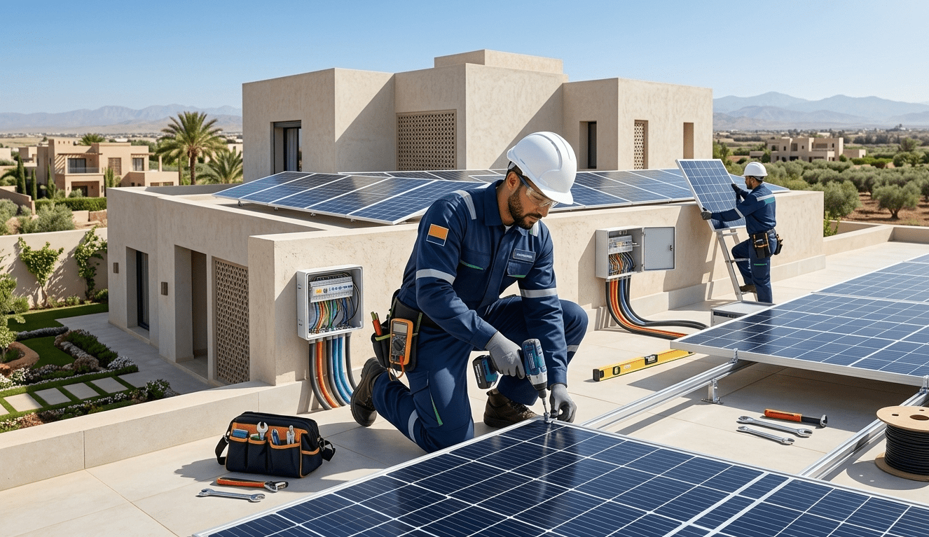 Entretien des panneaux solaires