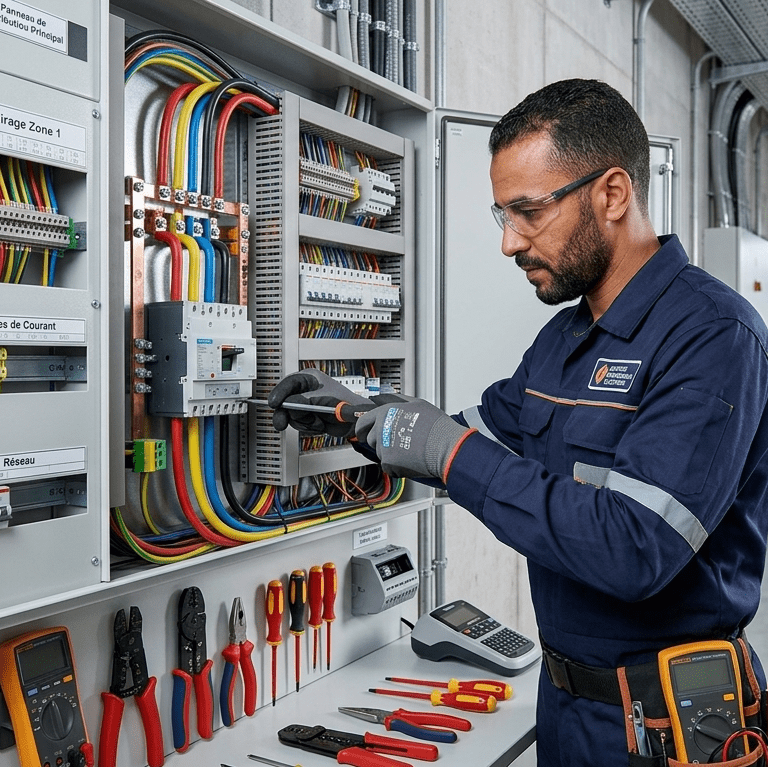 installation électrique professionnelle