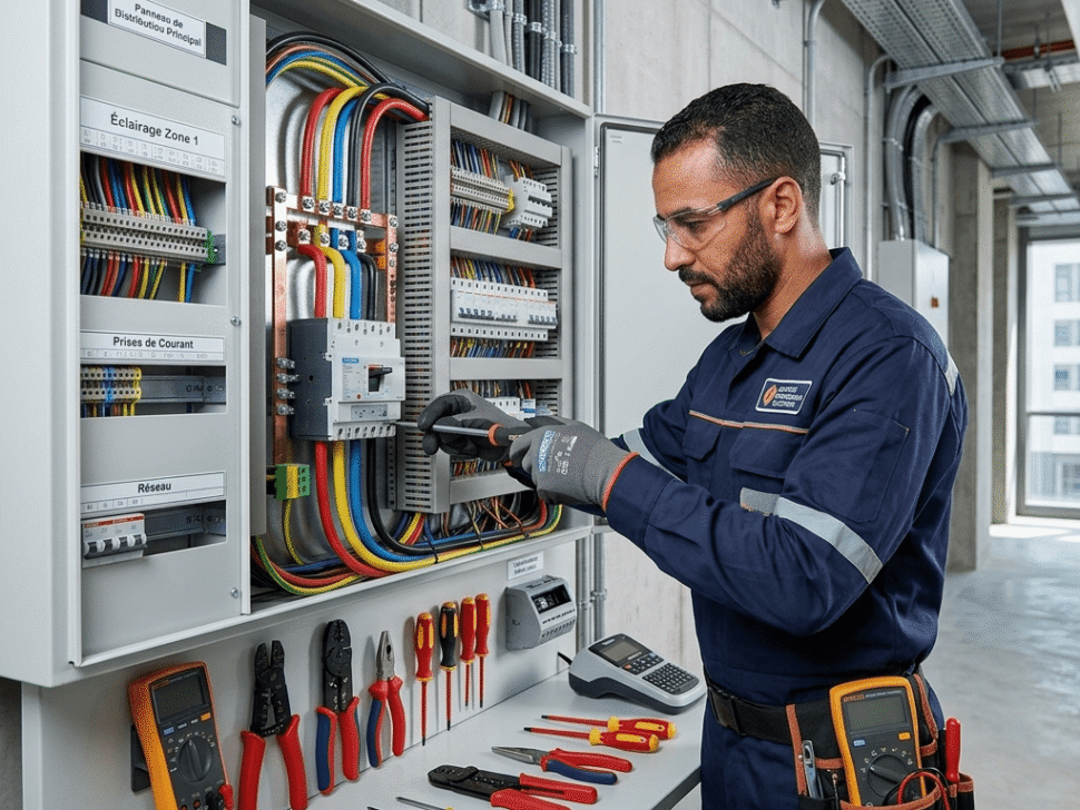 installation électrique professionnelle