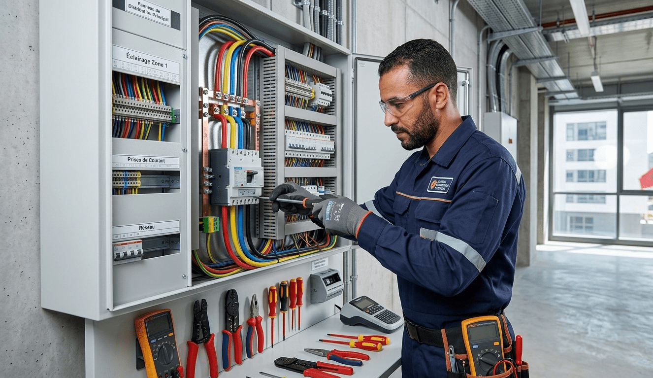 installation électrique professionnelle