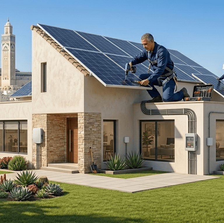Installation Solaire au Maroc