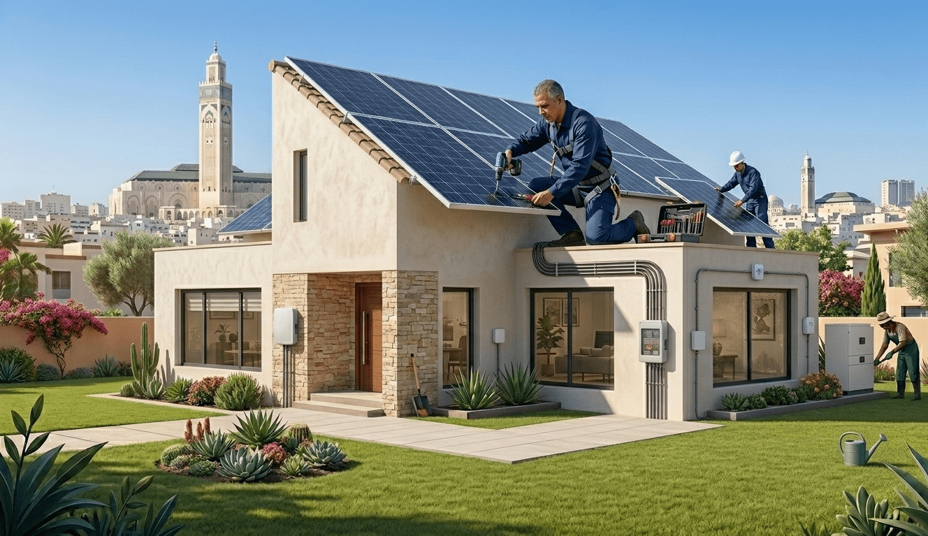 Installation Solaire au Maroc
