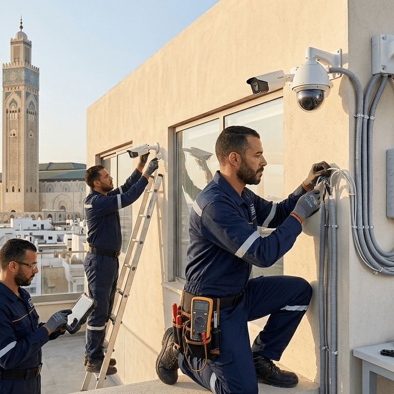 Vidéosurveillance CCTV au Maroc : Guide Complet 2026 | Auralinko