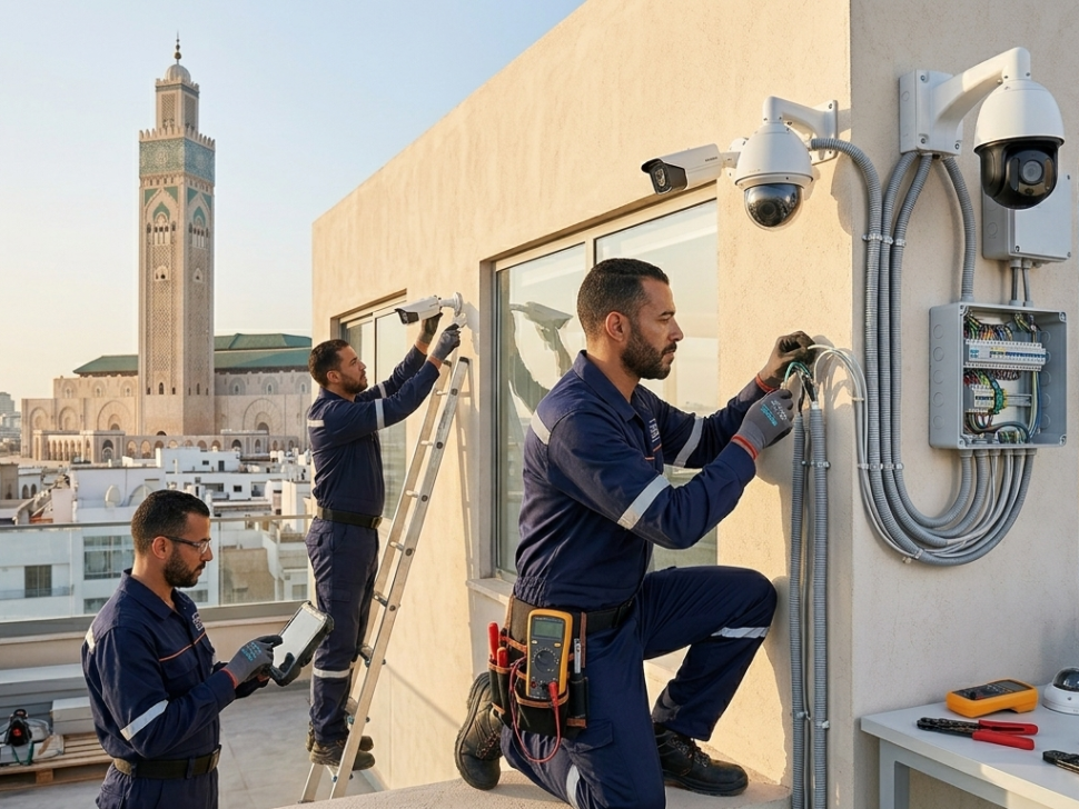 Vidéosurveillance CCTV au Maroc : Guide Complet 2026 | Auralinko